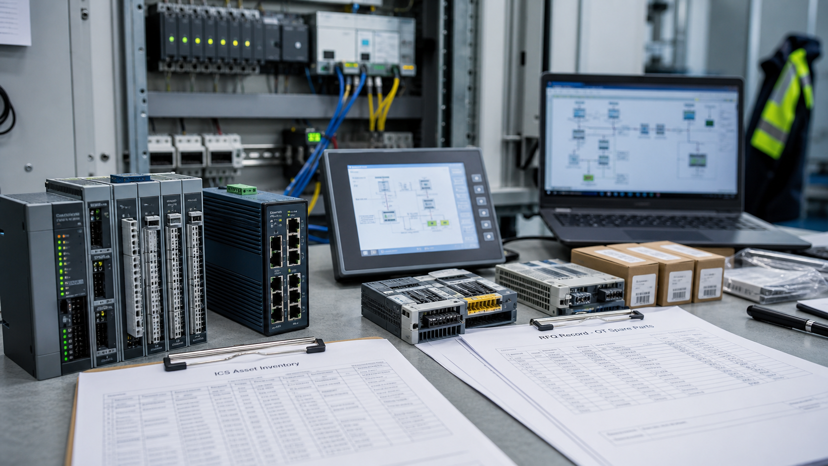 CISA ICS Advisories: RFQ Records for OT Spare Parts and Version Checks
